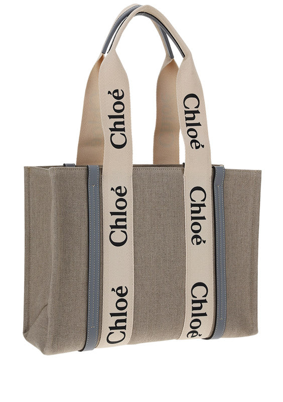 Medium Woody Tote Bag - Divine Grey