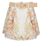 Jeannie Tuck Shorts - Floral Swirl