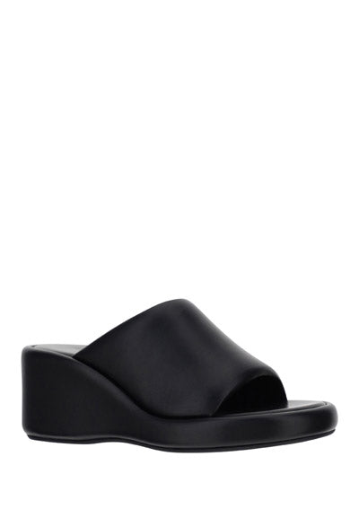 Rise Wedge Sandals - Black.