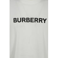 Logo Print Cotton Oversized T-shirt - White