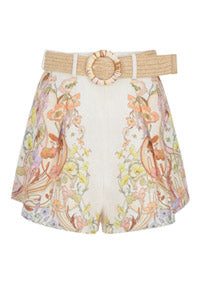 Jeannie Tuck Shorts - Floral Swirl