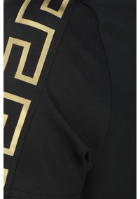 Greca Sports Shirt - Black/Gold