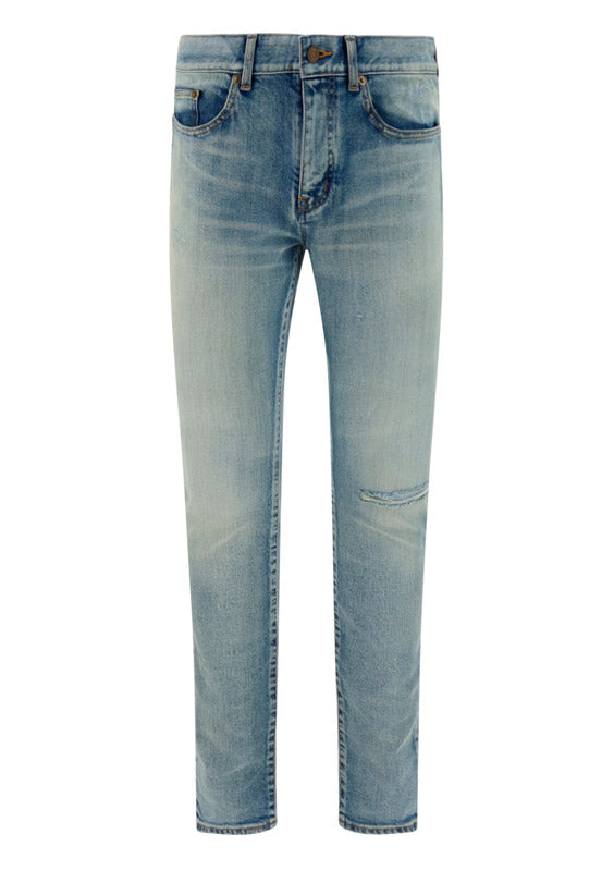 Skinny-fit Jeans in Denim - Santa Monica Blue