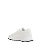 Prax 01 Sneakers in Nylon & Leather - White