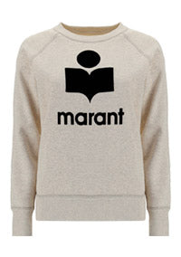 Milly Logo Sweatshirt - Ecru
