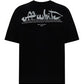 Paint Script Over Skate S/S Tee - Black