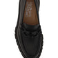 Moccasin With Gancini Ornament - Black