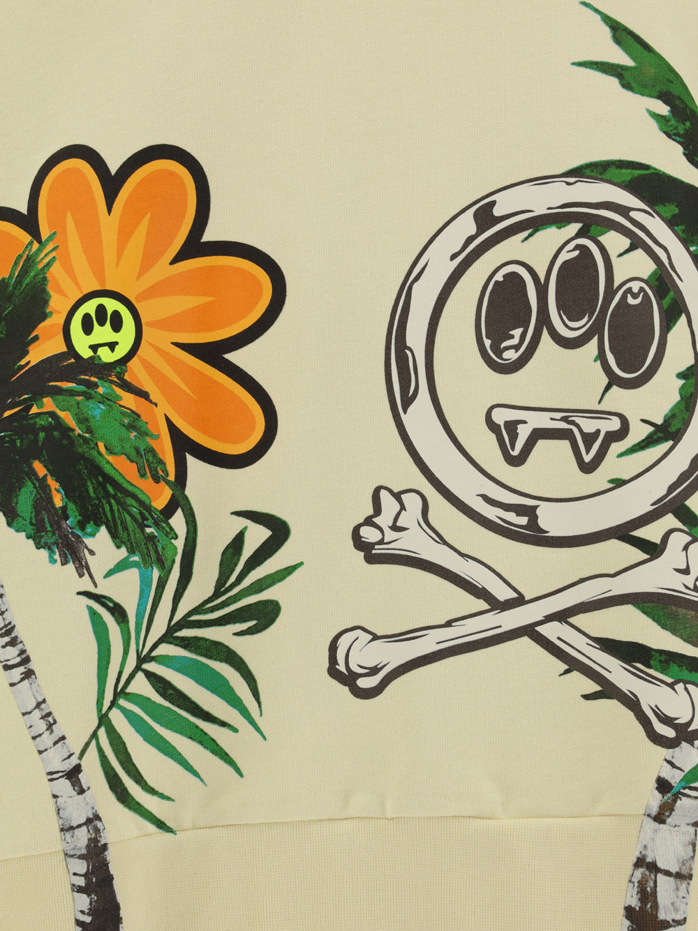 Crewneck Cotton Sweatshirt - White