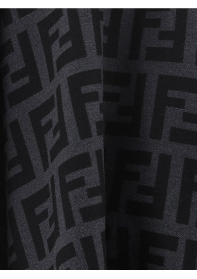 FF Logo Poncho - Black