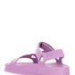 Rubber Sandals - Lilac.