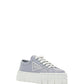 Double Wheel Nylon Gabardine Sneakers - Cornflower