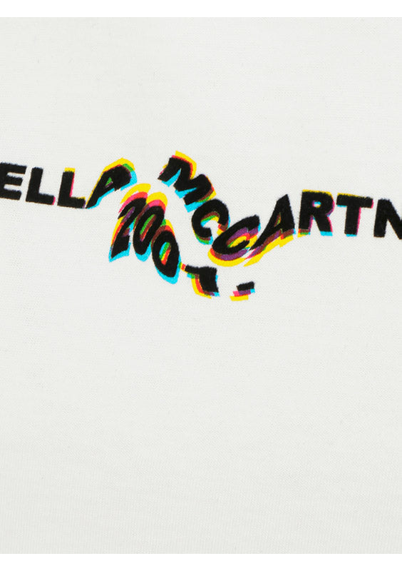 Glitch Logo T-Shirt - White