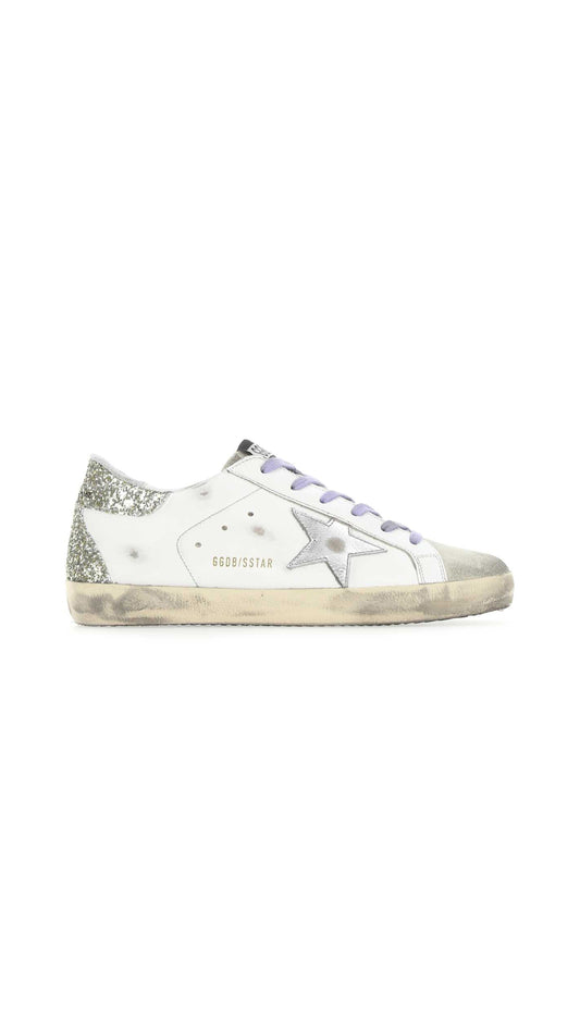 Super-Star Sneakers - Glitter / Lavender.