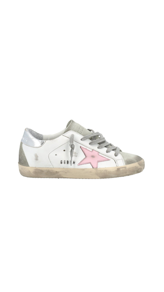 Superstar Sneakers - White / Pink / Silver