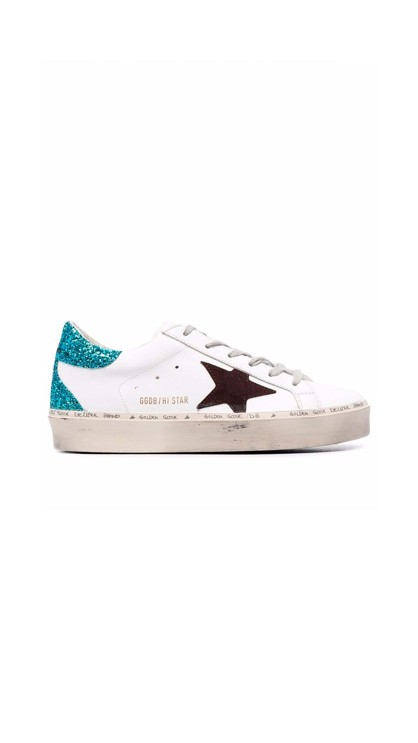 Hi Star Sneaker - White / Blue