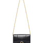 Hourglass Wallet on Chain - Black .