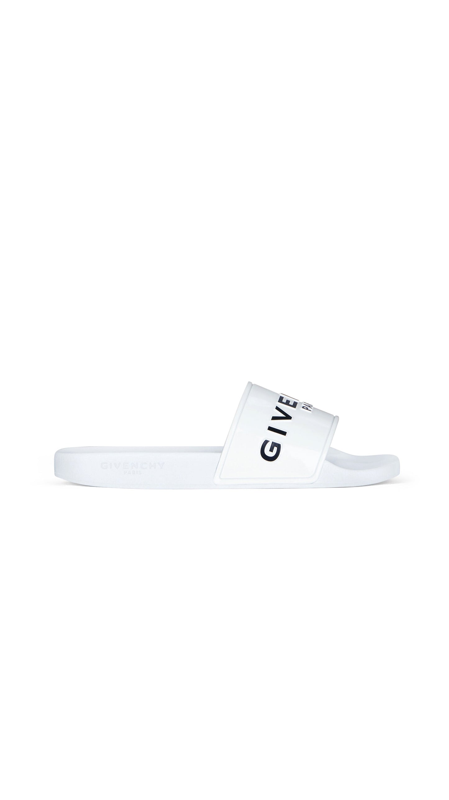 Paris Flat Sandals - White