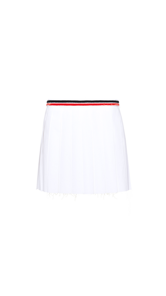 Poplin Skirt - White