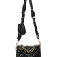 Prada System Nappa Leather Patchwork Bag - Black.