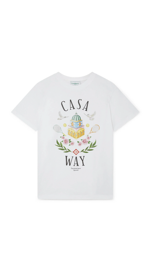 Casa Way T-shirt - White/Multi