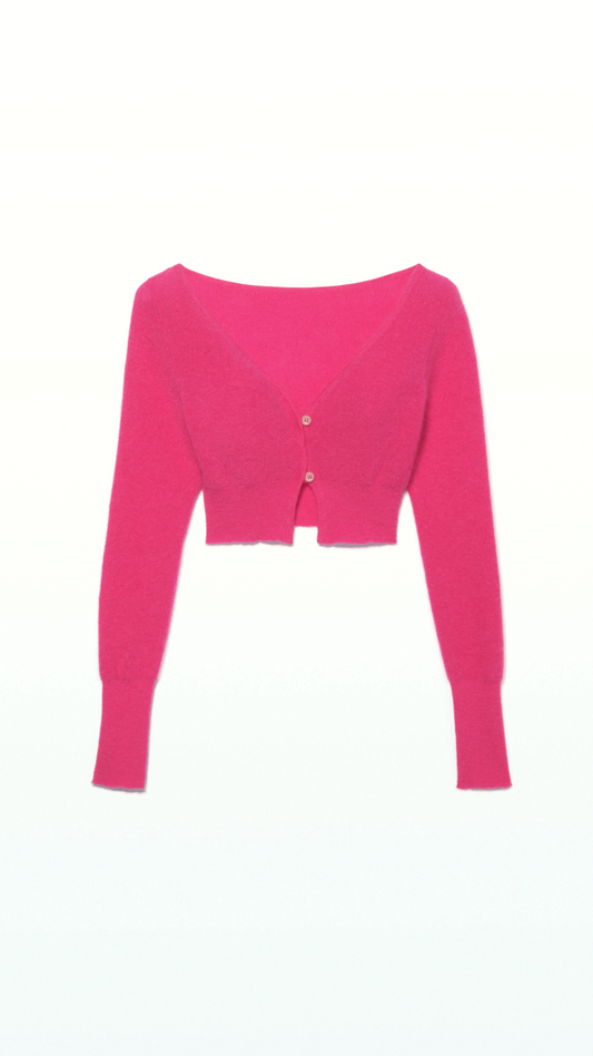 Le Cardigan Alzou - Pink