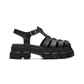 Foam Rubber Sandals - Black