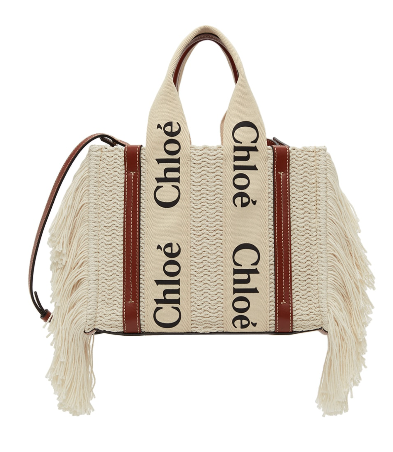 Small Woody Tote Bag - Off-white