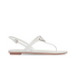Strappy Thong Sandals - White