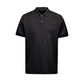 Cotton Piqué Polo Shirt - Black