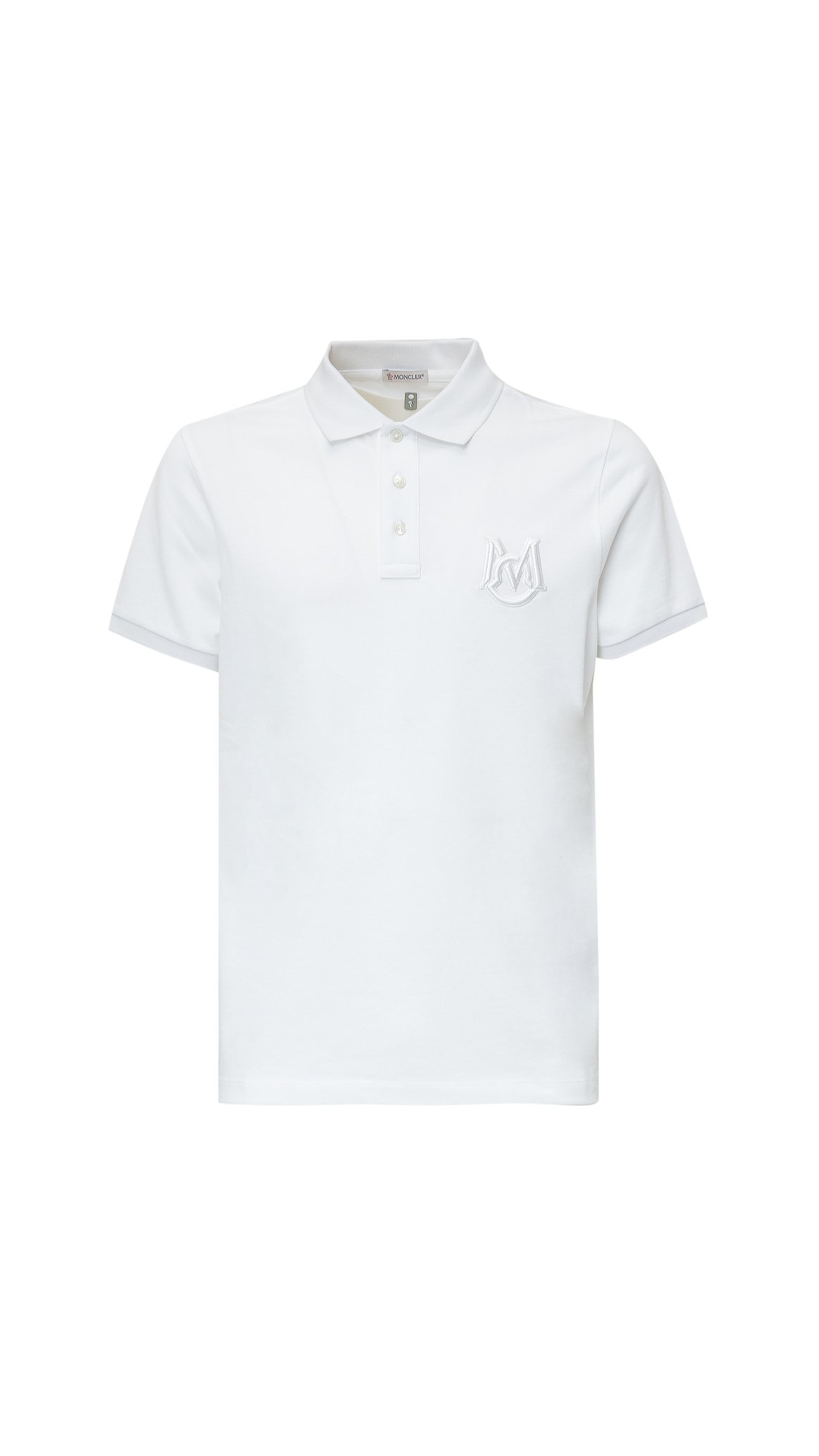 Monogram Polo Shirt - White