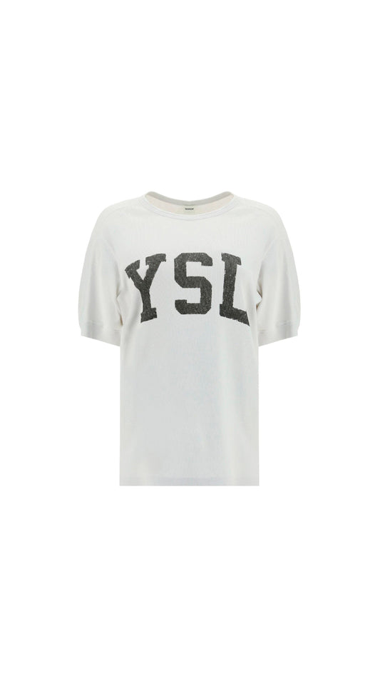YSL Vintage T-Shirt - White