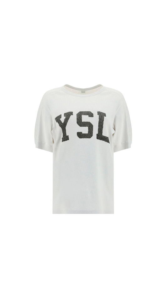 YSL Vintage T-Shirt - White