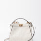 Peekaboo Mini Bag  - White/Multi
