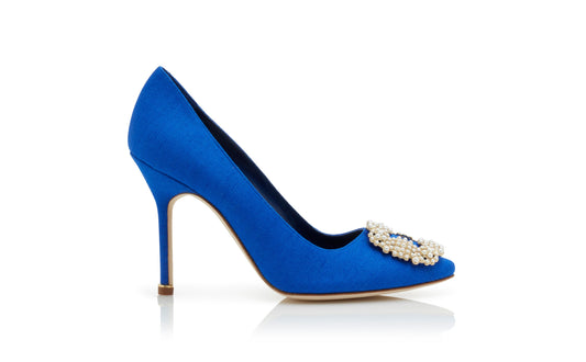 Hangisi Pearl 90 Pumps - Blue