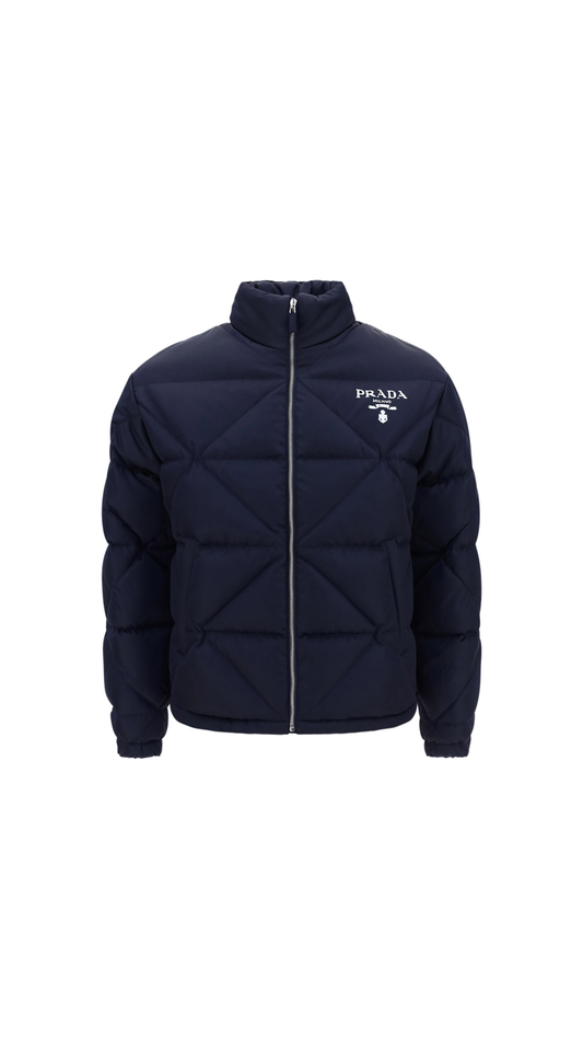 Re-Nylon Down Jacket - Navy