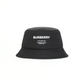 Horseferry Print Nylon Bucket Hat - Black