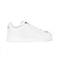 Calfskin Nappa Portofino Sneakers - White