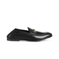 Horsebit Leather Loafer - Black