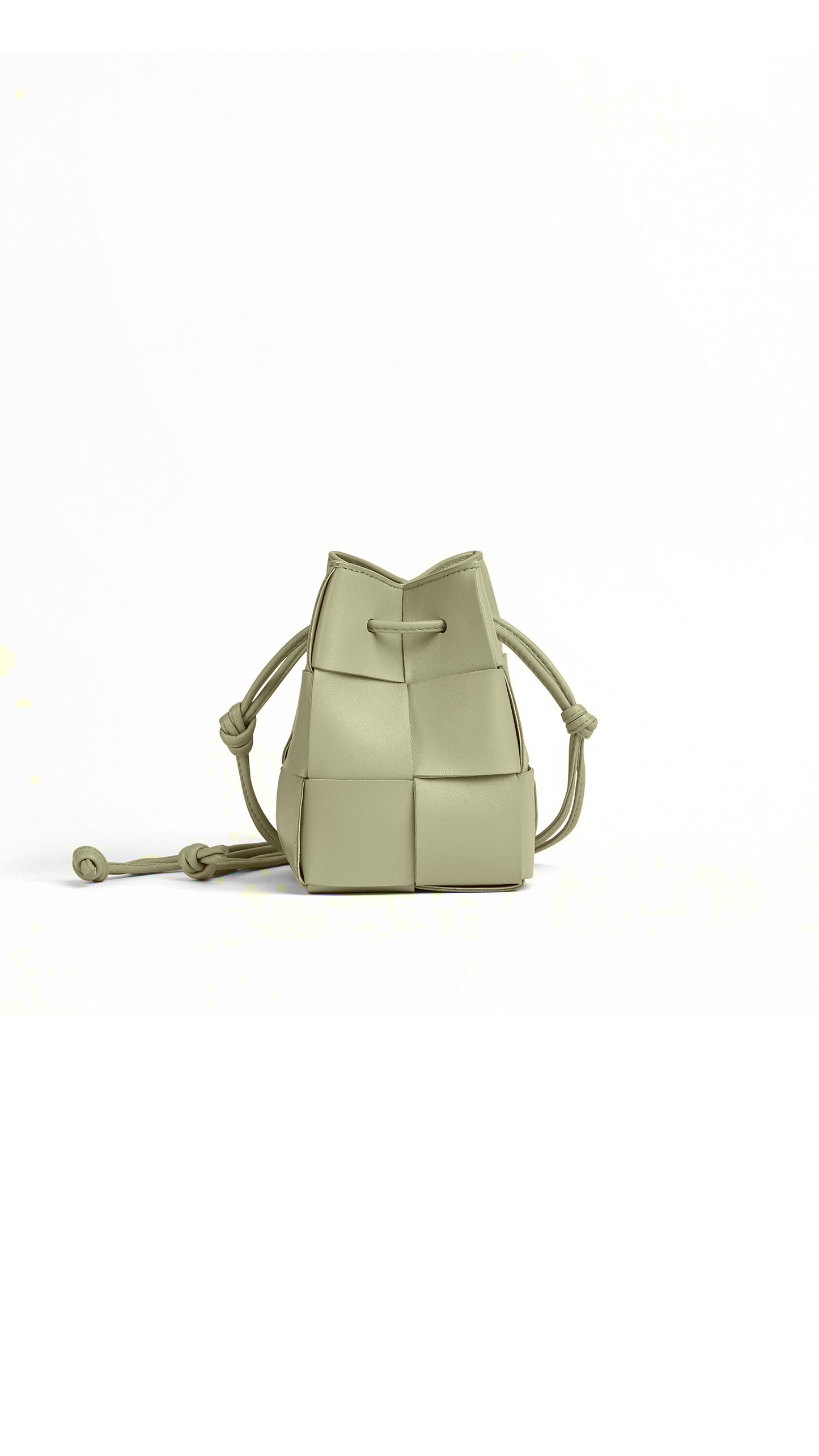 Mini Cassette Bucket Bag - Travertine