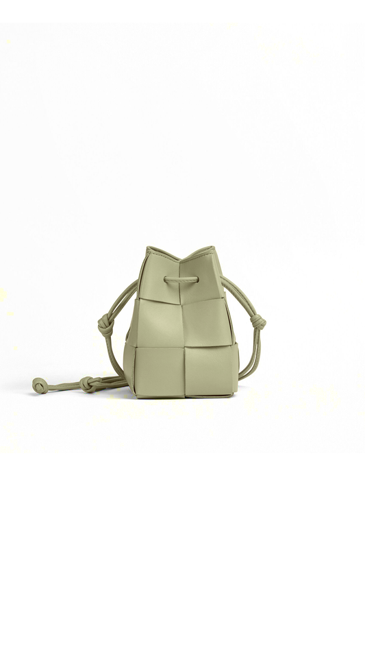 Mini Cassette Bucket Bag - Travertine