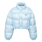 Convertible Puffer Jacket - Light Blue