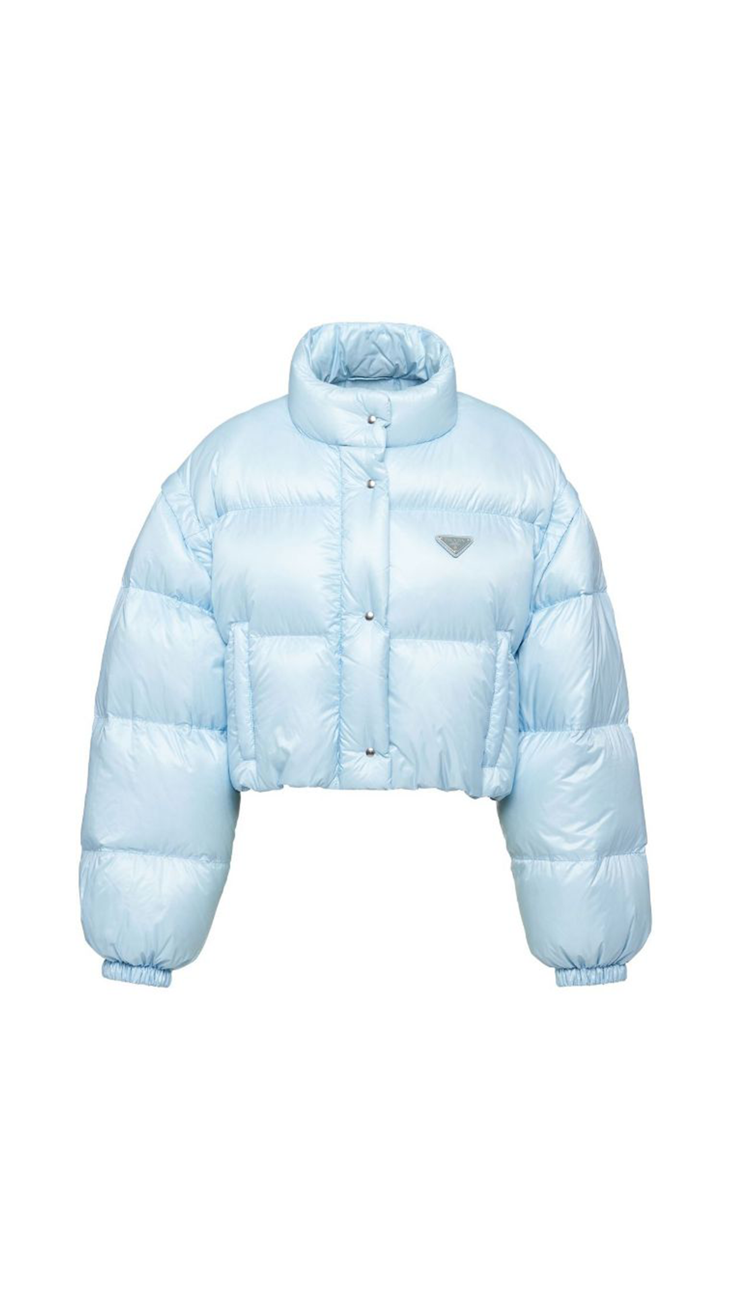 Convertible Puffer Jacket - Light Blue