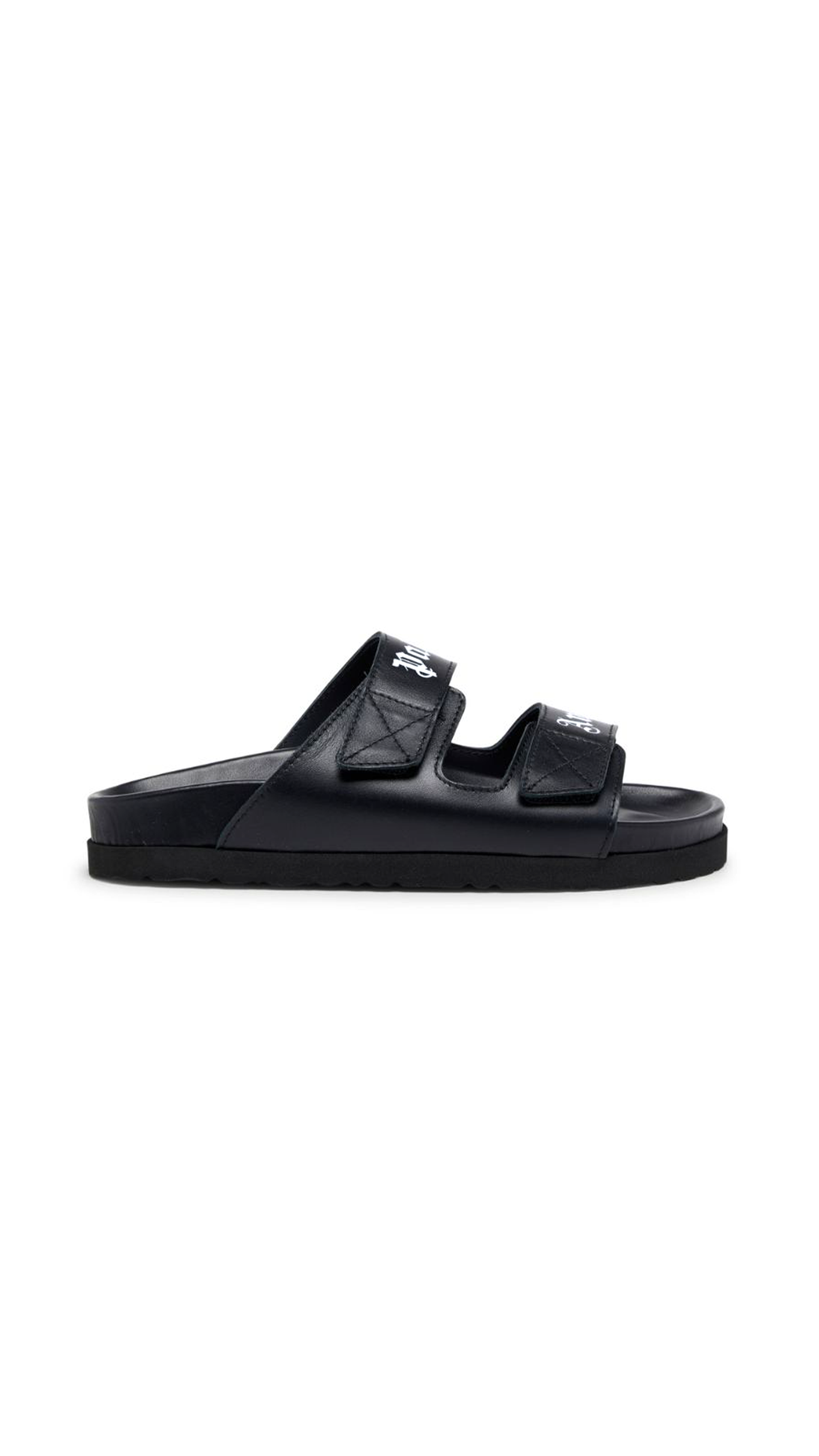 Logo Sandals - Black