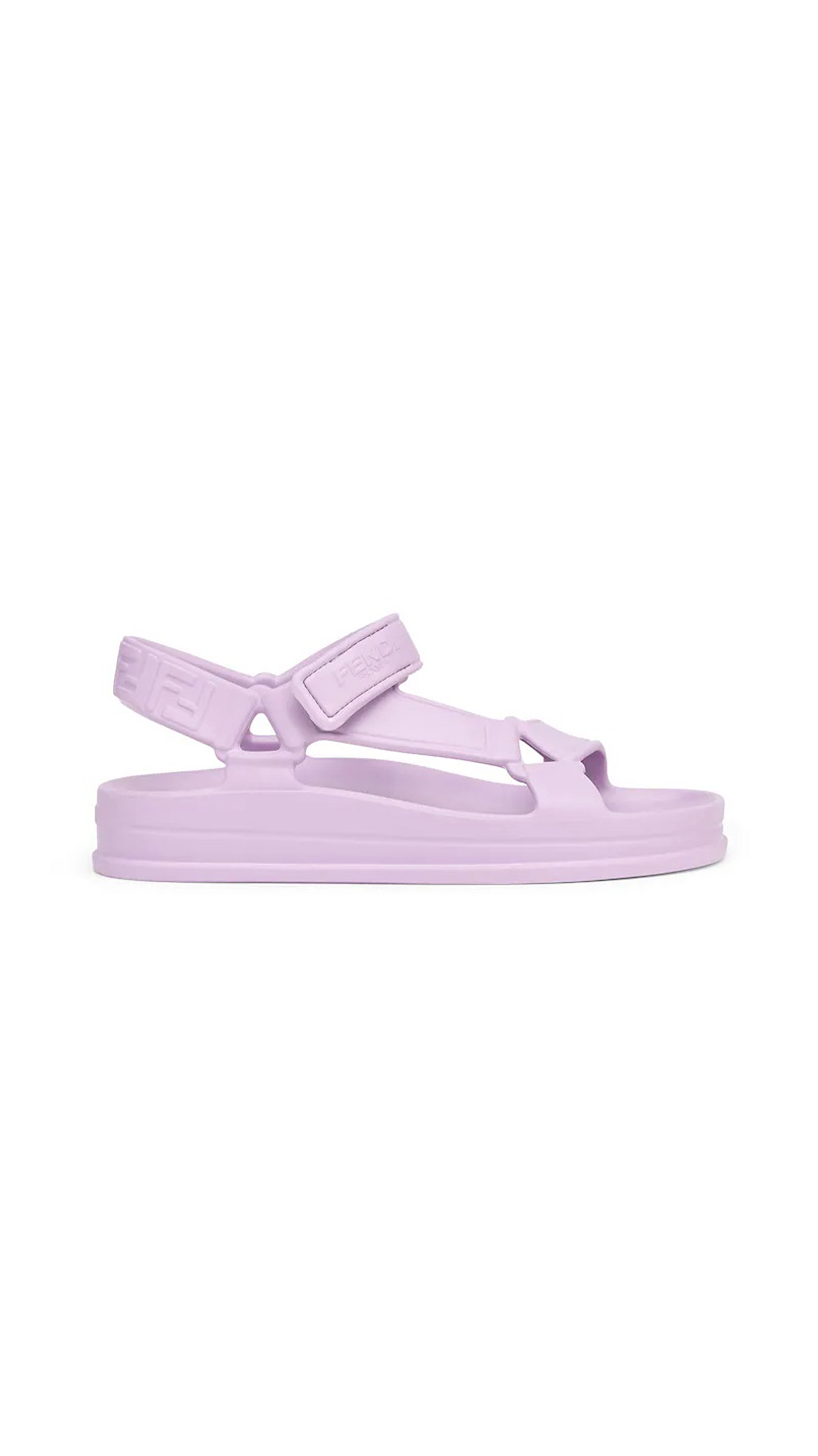 Rubber Sandals - Lilac.