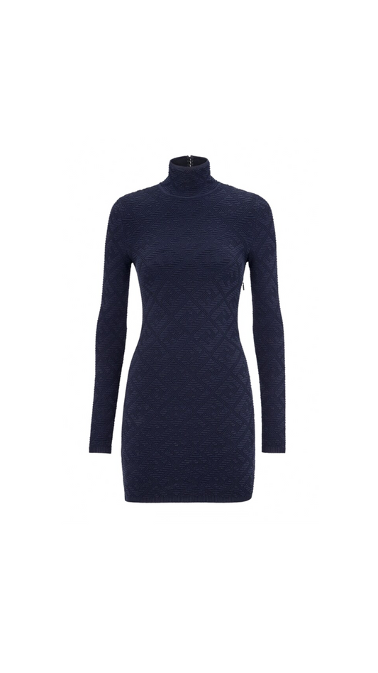 Viscose Dress - Blue