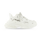 Triple S Sneaker Allover Logo - White / Black.