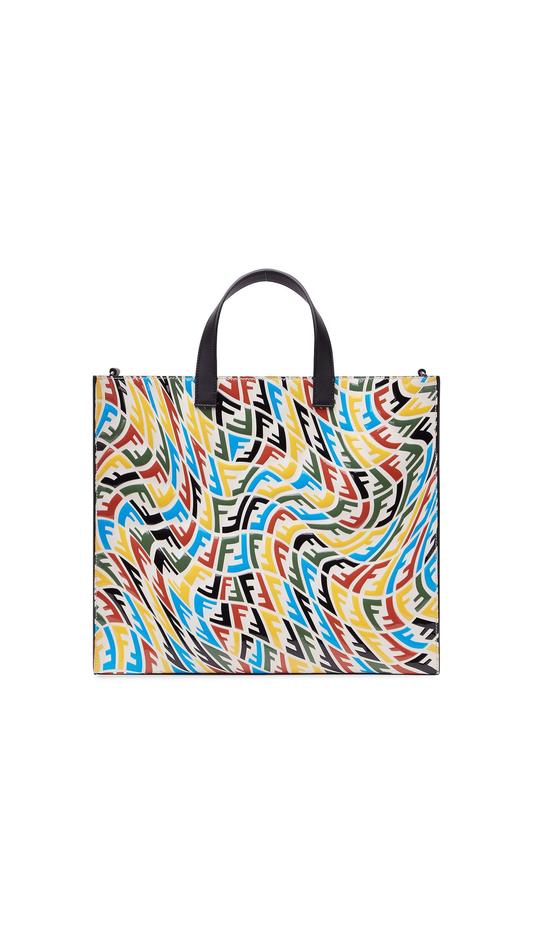 Shopper FF Vertigo Fabric Bag - Multi