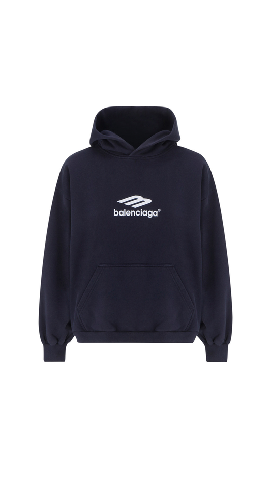 Logo Hoodie - Navy Blue