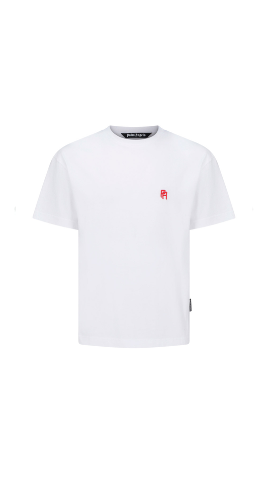 PA Embroidered T-Shirt - White