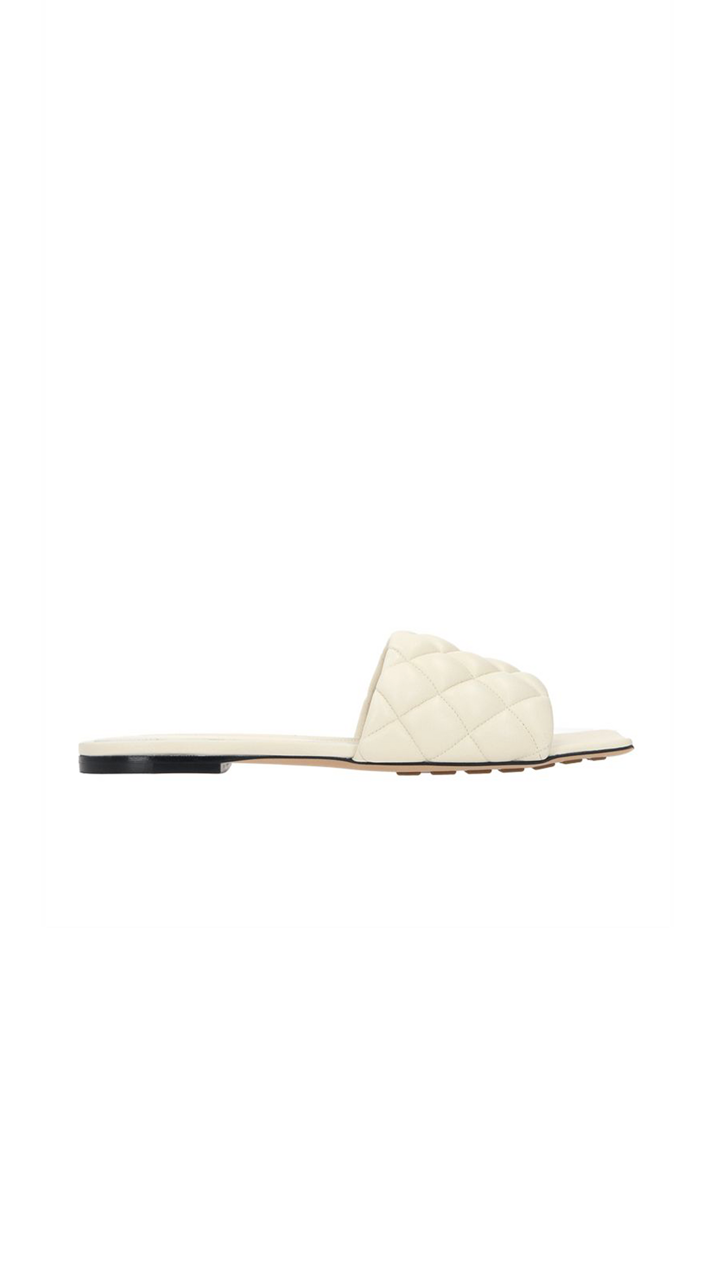 Padded Sandals - White